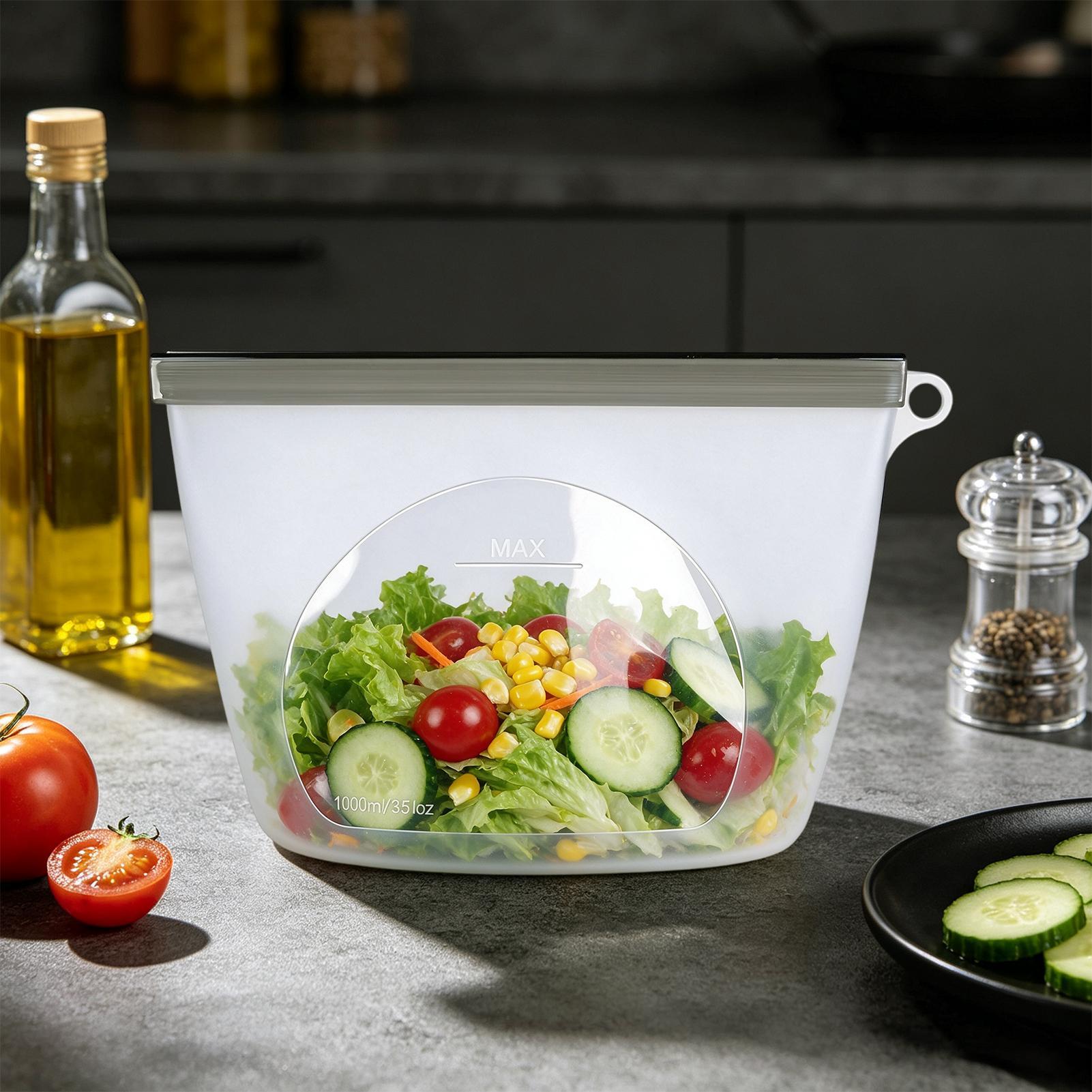 Ziploc Food Storage - Reusable Food Storage Bags Leakproof High