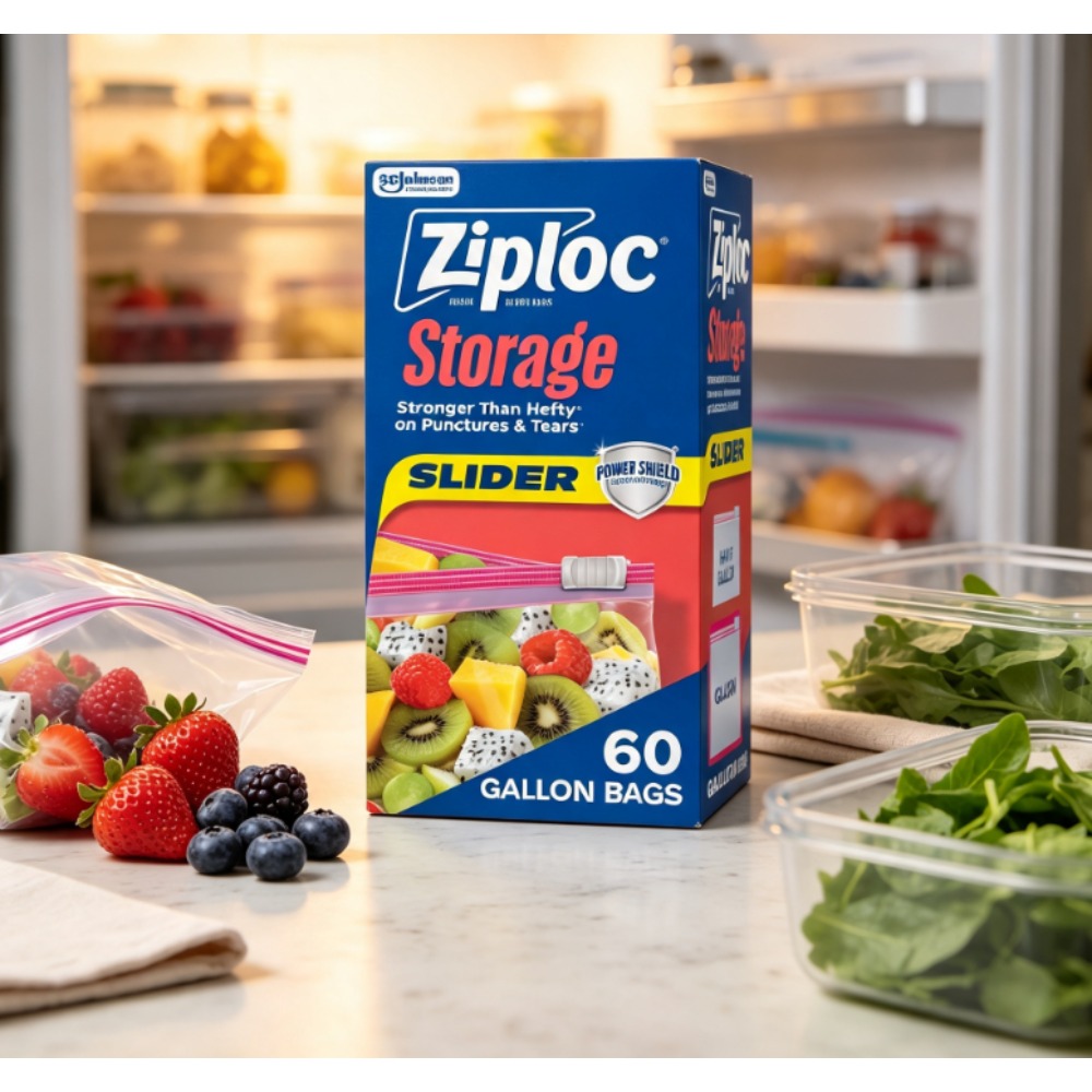 Ziploc Food Storage - Ziploc® Brand Food Storage Slider Gallon