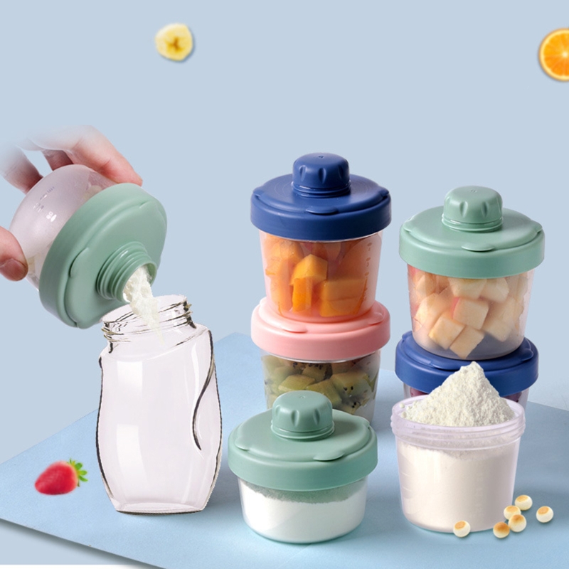 Portion Control Container - 60ml/120ml Milk Powder Storage Box 3