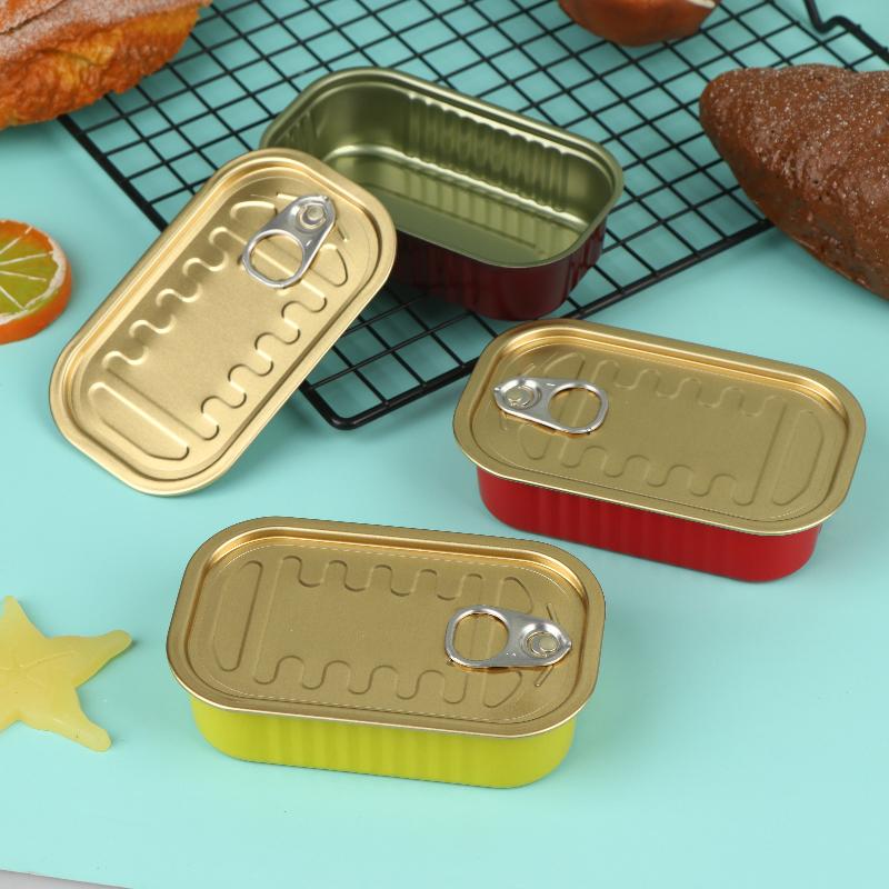Food Storage Box - 2Pcs Empty Mini Tin Box Sealed