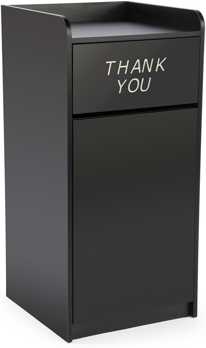 Food Storage Management - 36‑Gallon Commercial Trash Bin, Heavy‑Duty Waste