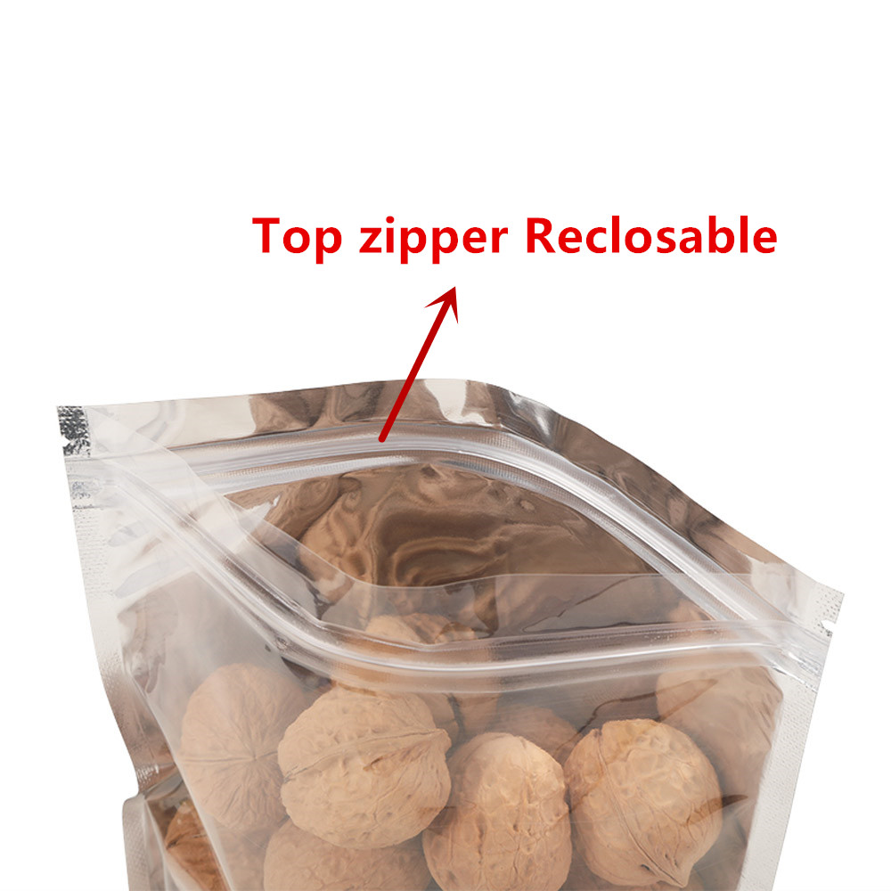 100pcs One Side Transparent Al - Ziploc Food Storage recension och pris
