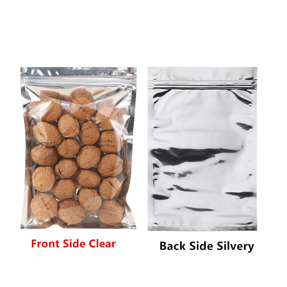 100pcs One Side Transparent Al - Ziploc Food Storage recension och pris