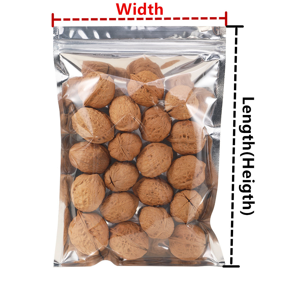 100pcs One Side Transparent Al - Ziploc Food Storage recension och pris