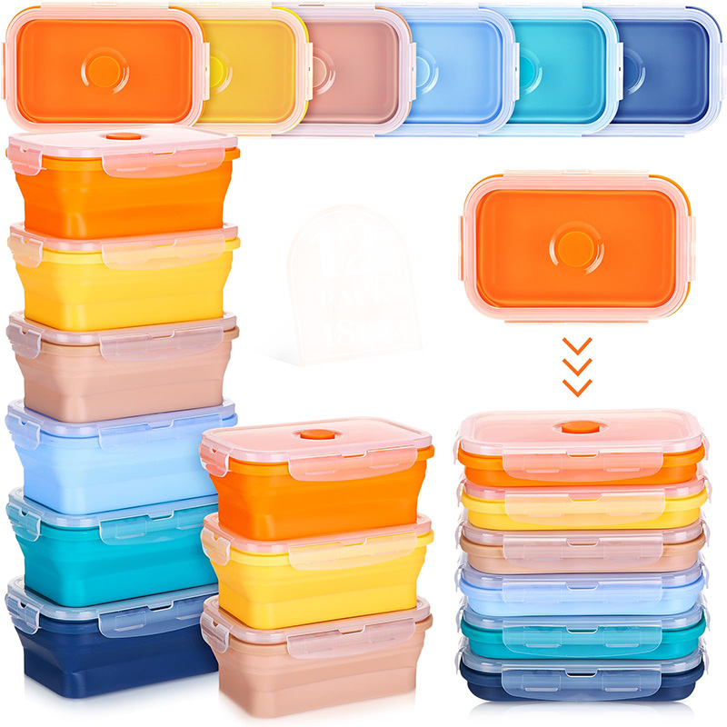 Collapsible Food Storage Conta - Food Storage Tupperware recension och pris
