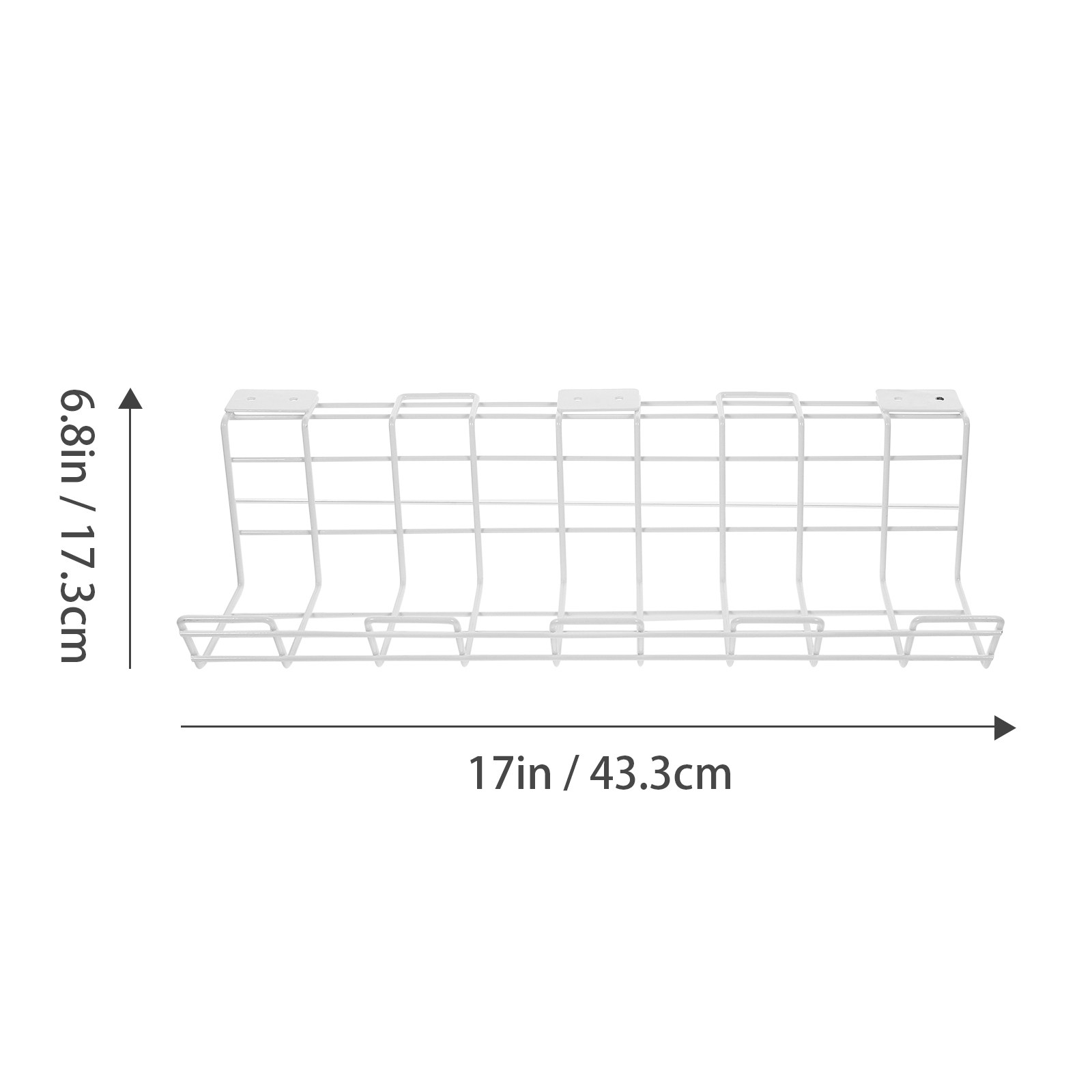 2Pcs Under Desk Cable Manageme - Food Storage Management recension och pris