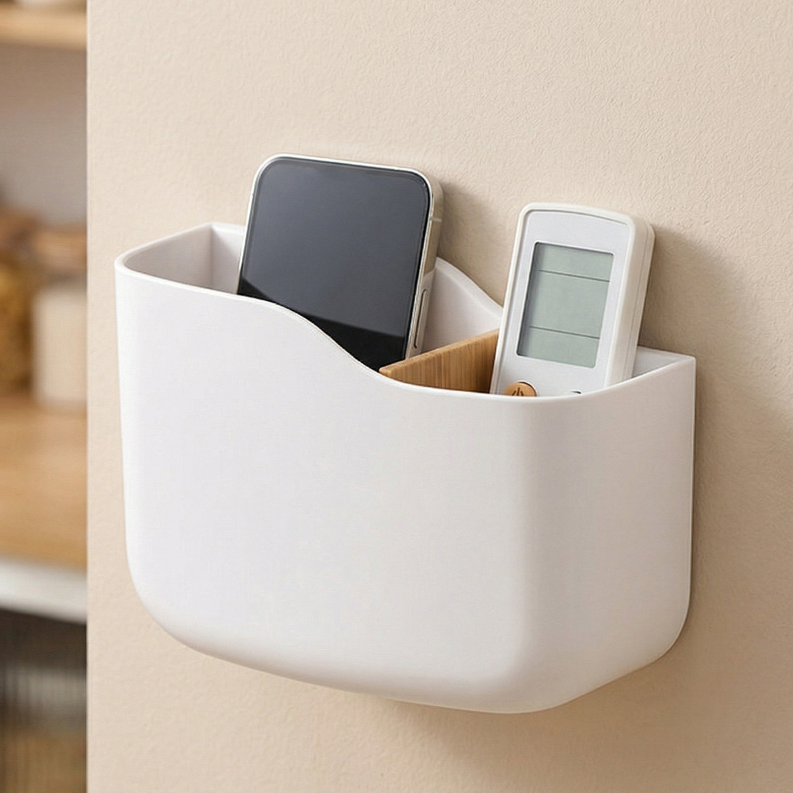 3Pcs Remote Control Holder Wal - Food Storage Box recension och pris