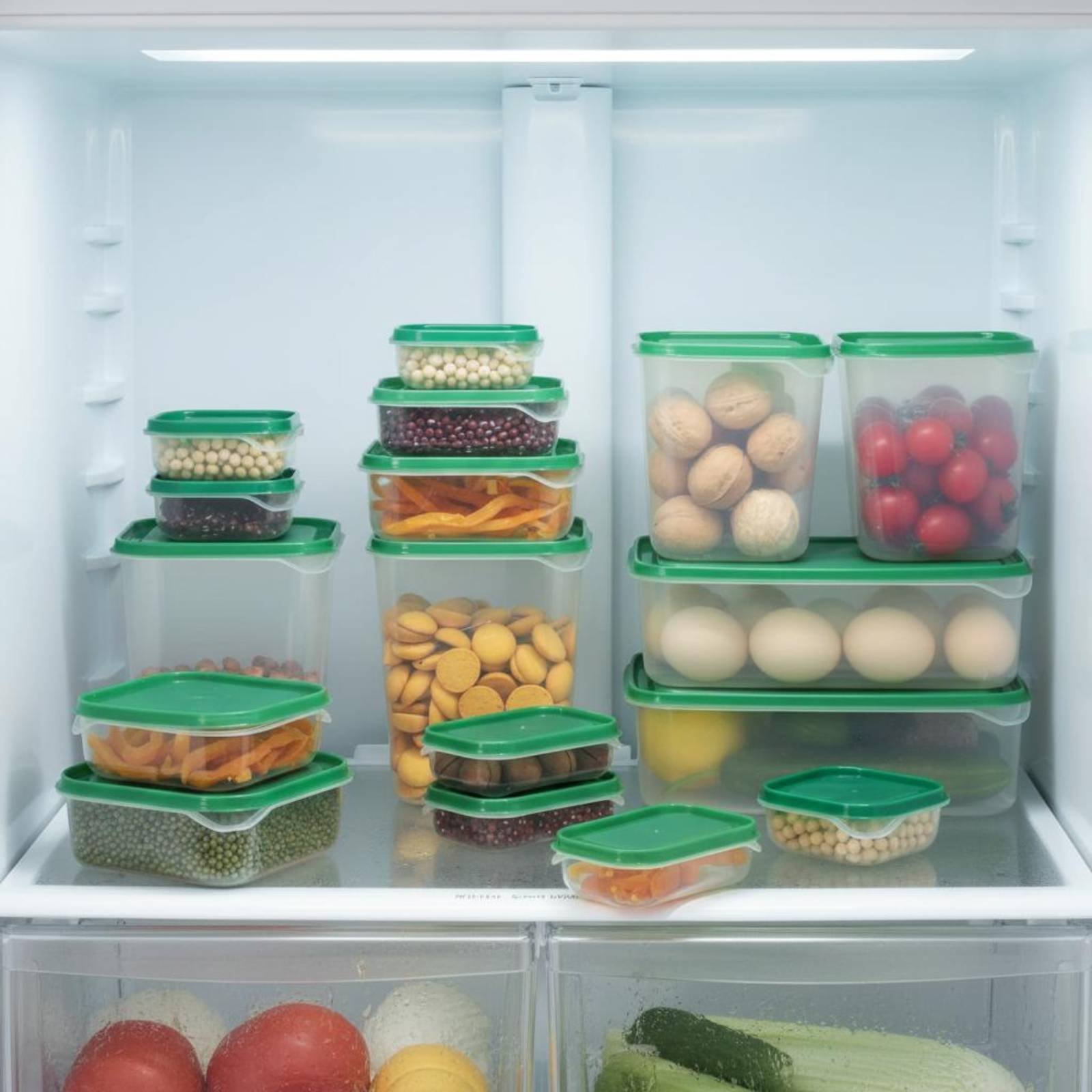 17 Pieces Fridge Storage Box S - Food Storage With Lids recension och pris