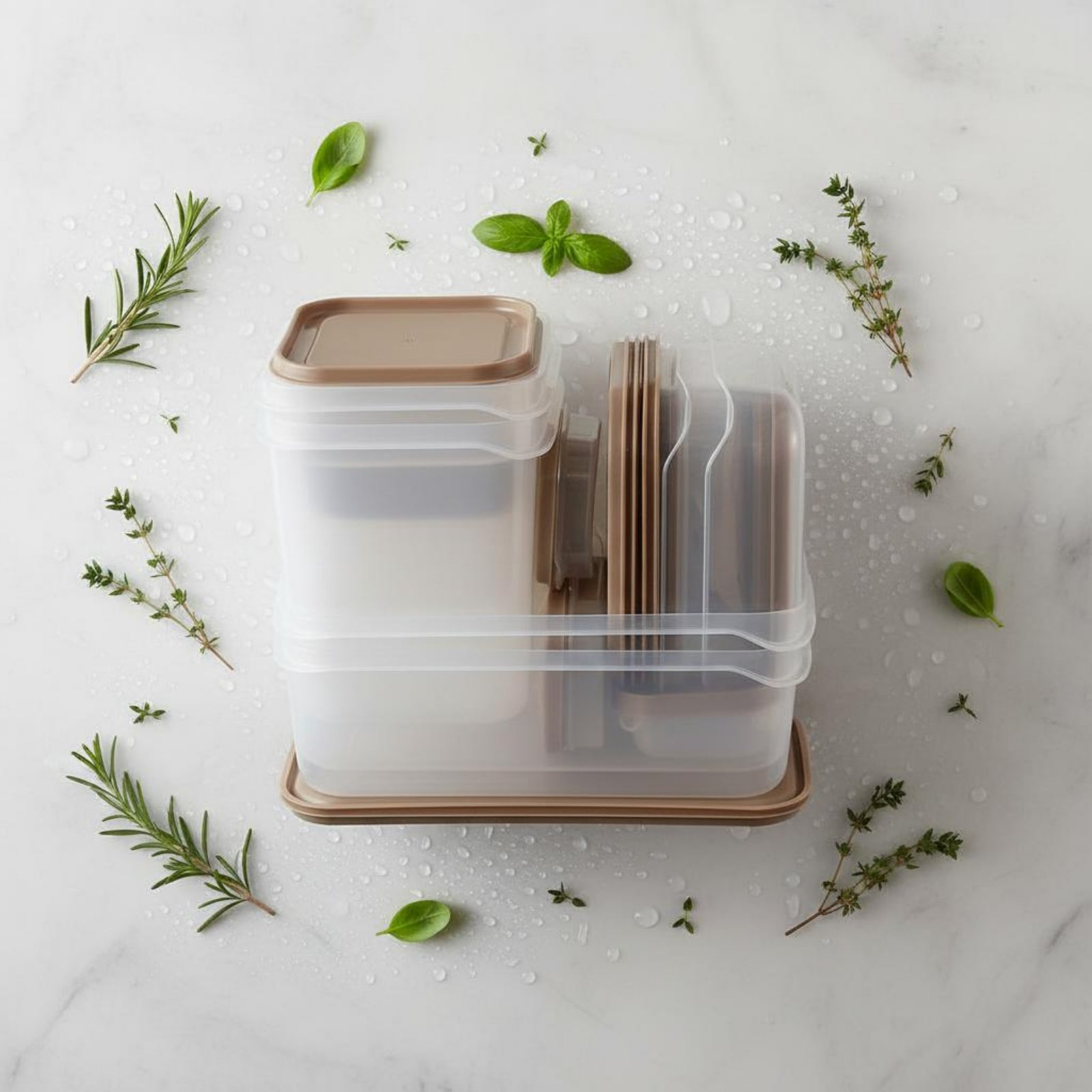 17 Pieces Fridge Storage Box S - Food Storage With Lids recension och pris