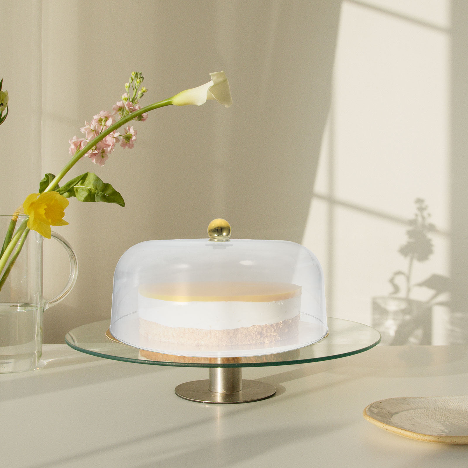 Transparent Cake Dome Plastic  - Food Storage With Lids recension och pris