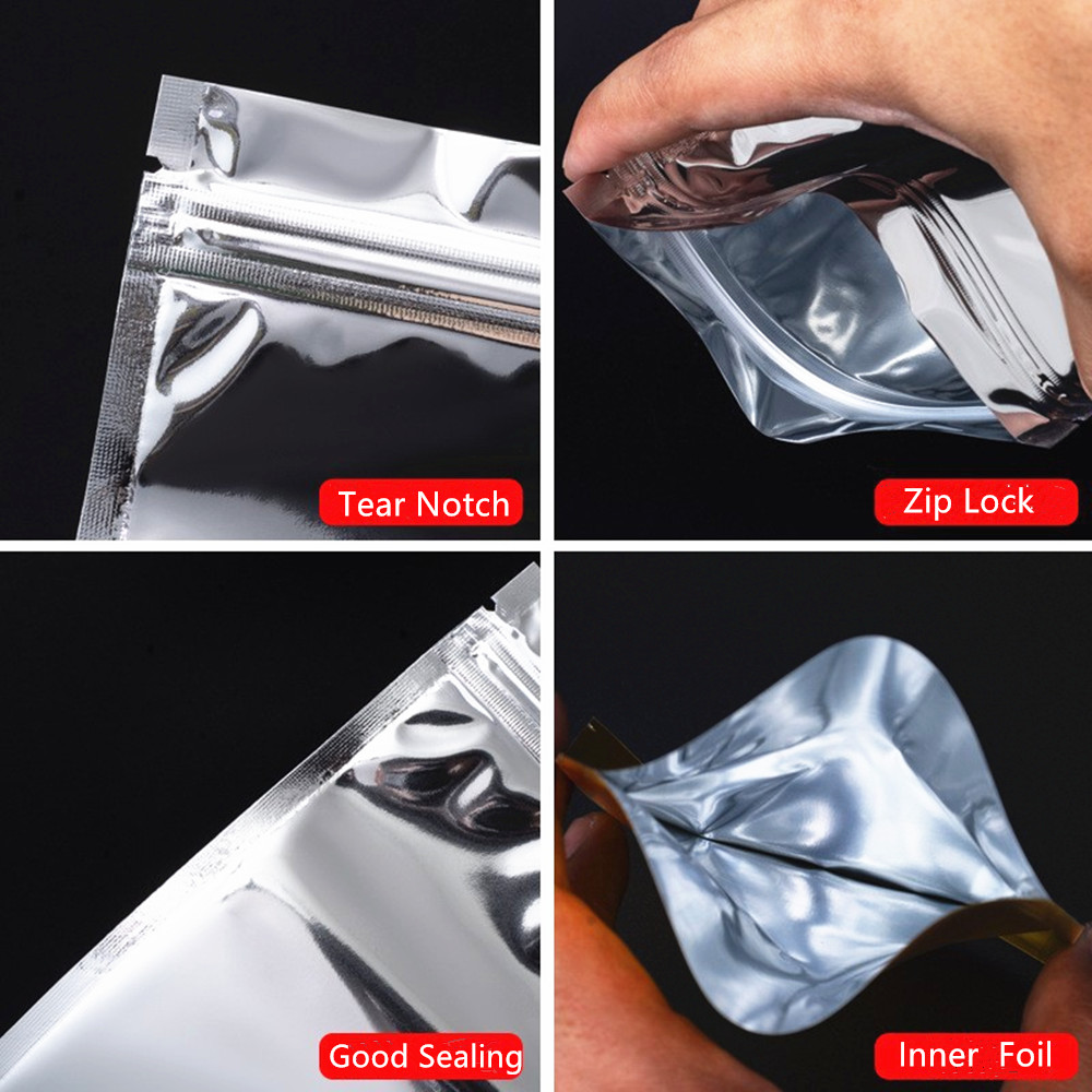 Shinny Silver Aluminizing Foil - Ziploc Food Storage recension och pris