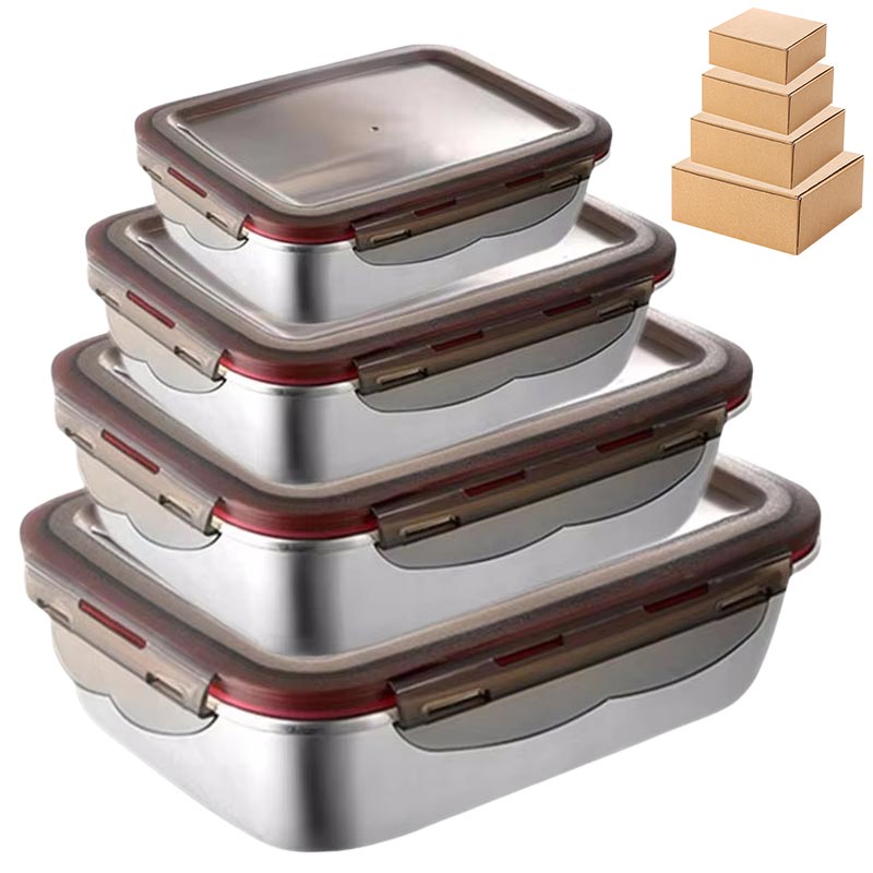 304 Stainless Steel Food Lunch - Food Storage Tupperware recension och pris