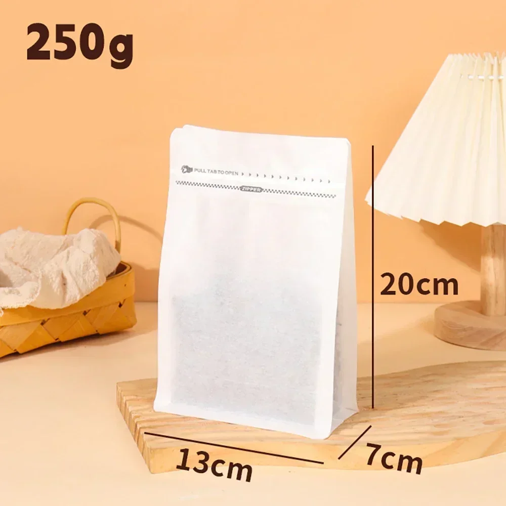 50pcs Biodegradable Coffee Bag - Ziploc Food Storage recension och pris