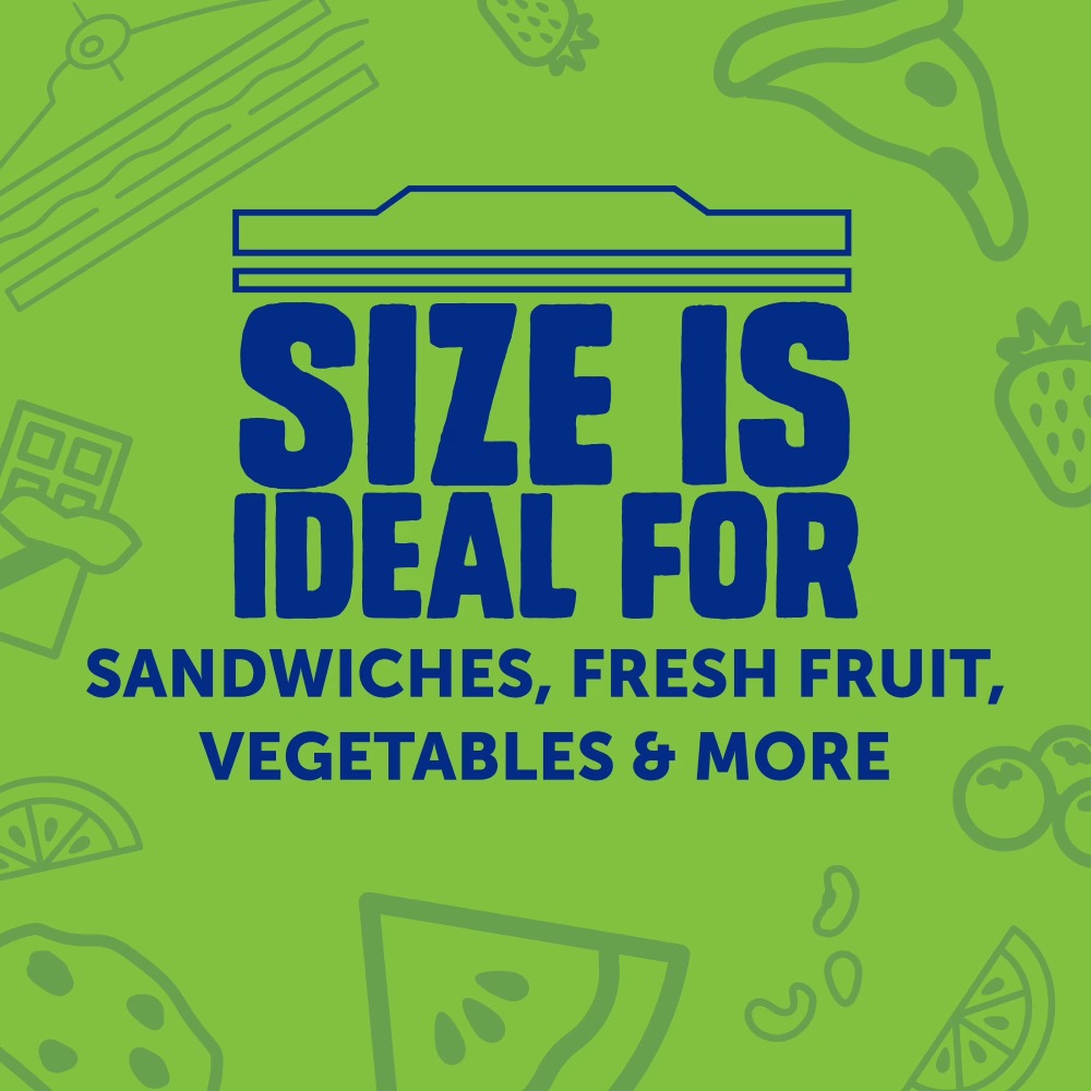 Ziploc® Brand Sandwich Bags wi - Ziploc Food Storage recension och pris