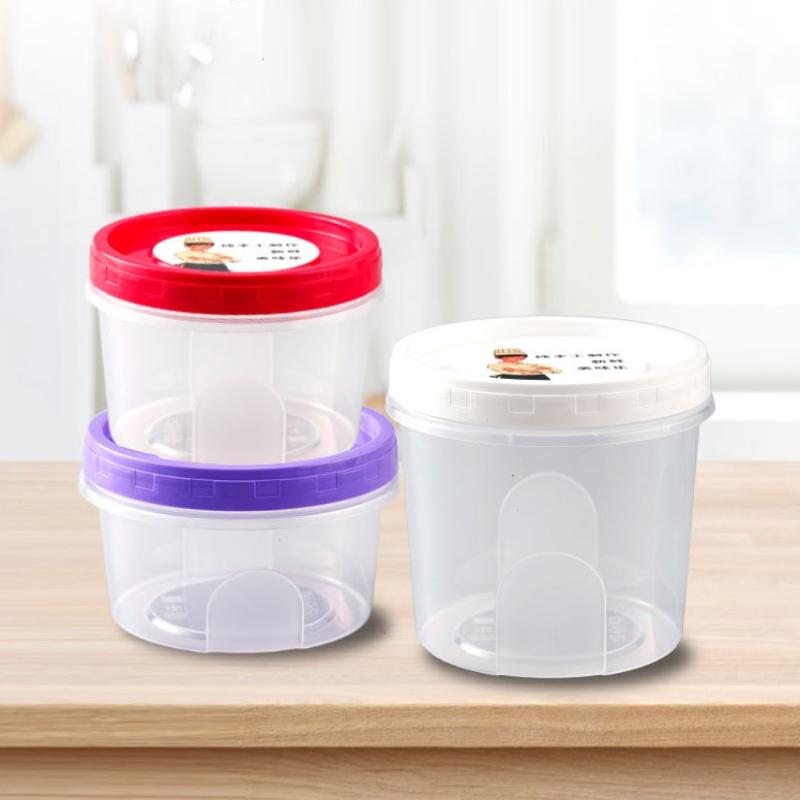 4 Pcs Round Food Fresh Keeping - Food Storage Glass Round recension och pris