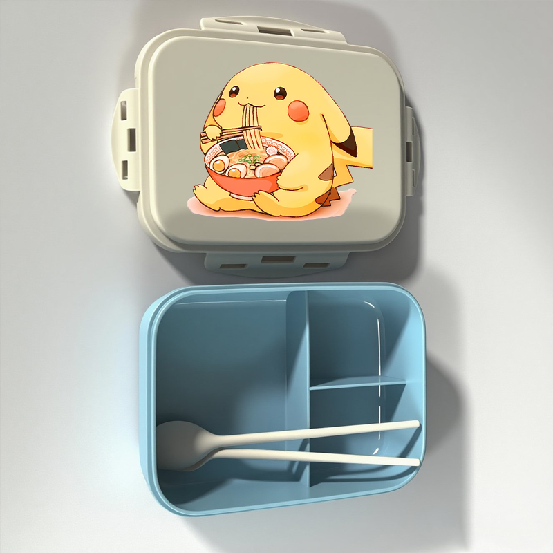 Cute Pokemons Bento Lunch Box  - Food Storage Design recension och pris