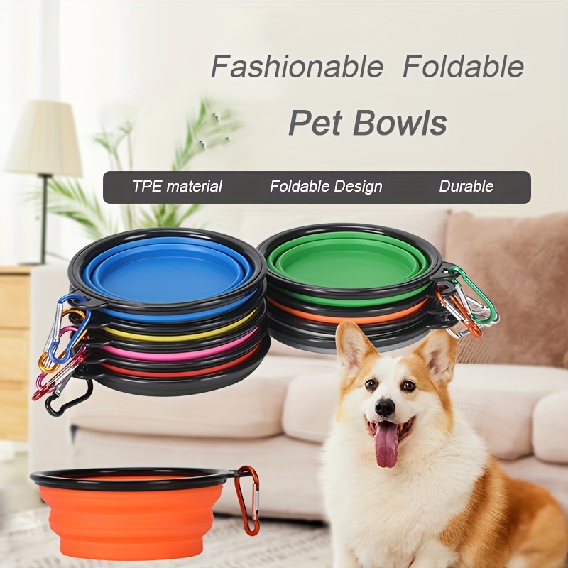 2 In 1 Silicone Pet Folding Bo - Portion Control Container recension och pris