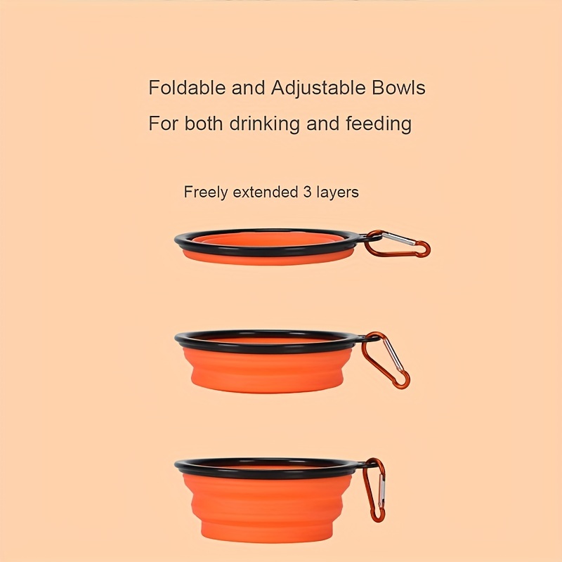2 In 1 Silicone Pet Folding Bo - Portion Control Container recension och pris