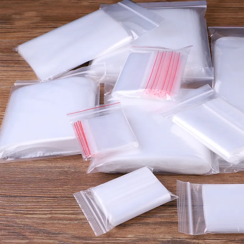 Clear Bags Ziplock Food Storag - Food Storage With Lock recension och pris