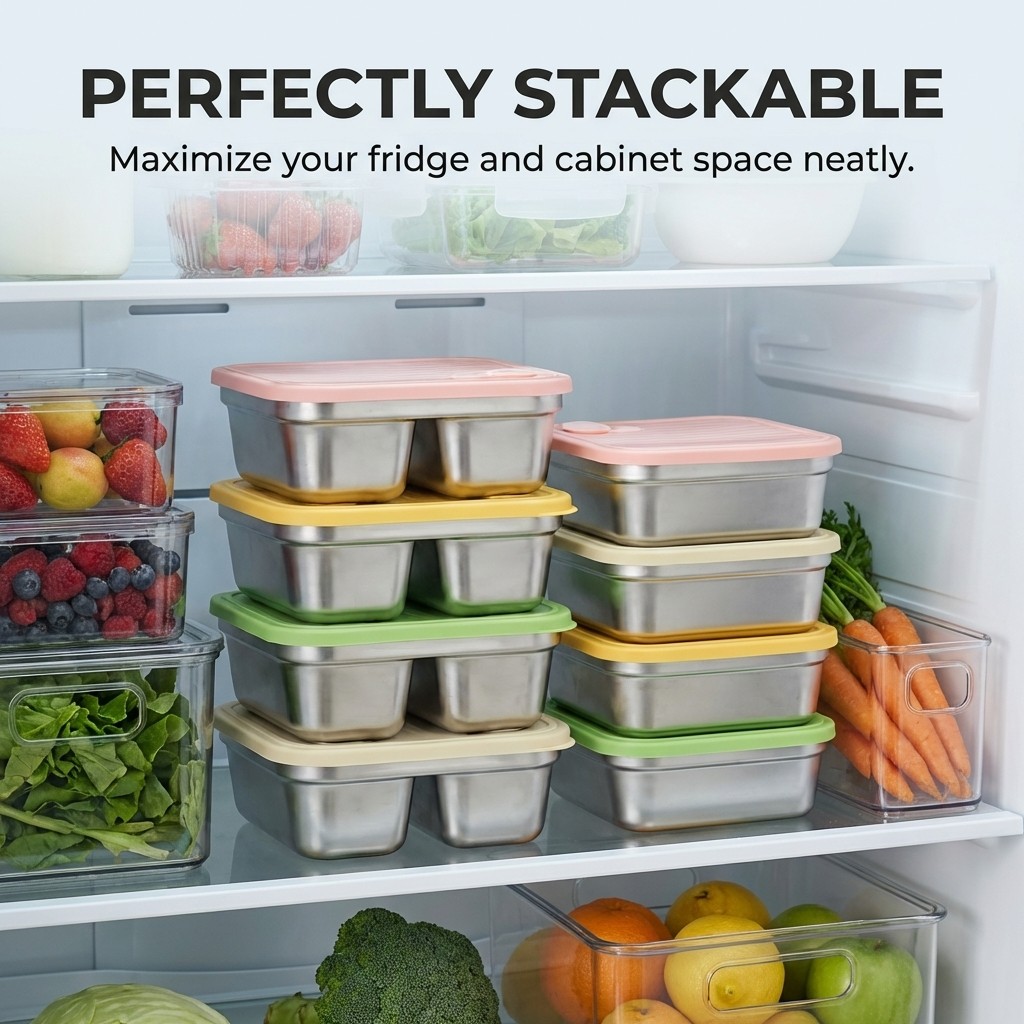 Fruit Vegetable Storage Contai - Portion Control Container recension och pris