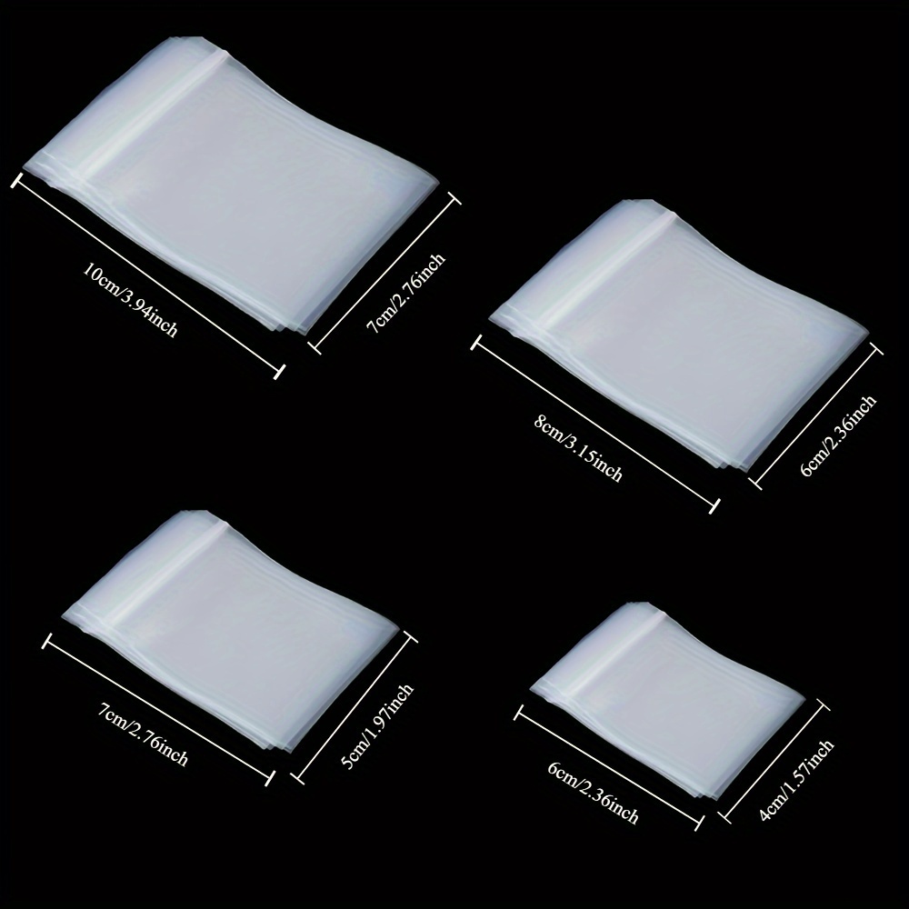 100pcs, Thick Clear Zip Lock Z - Ziploc Food Storage recension och pris