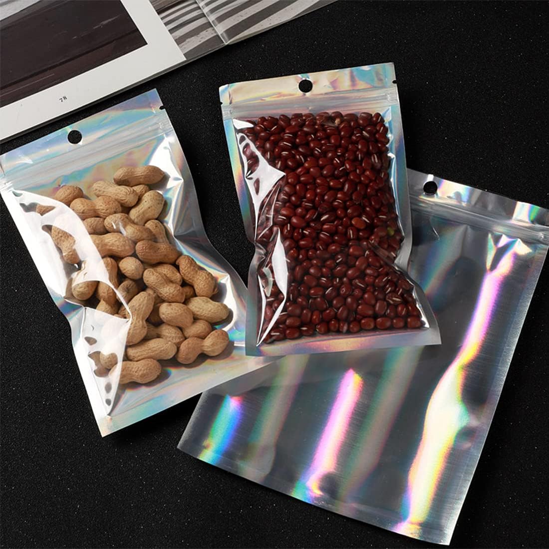 50/10PCS Laser Sealing Bags Pl - Ziploc Food Storage recension och pris