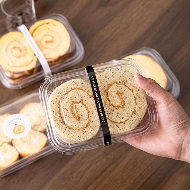 50Pcs Clear Plastic Take out C - Portion Control Container recension och pris