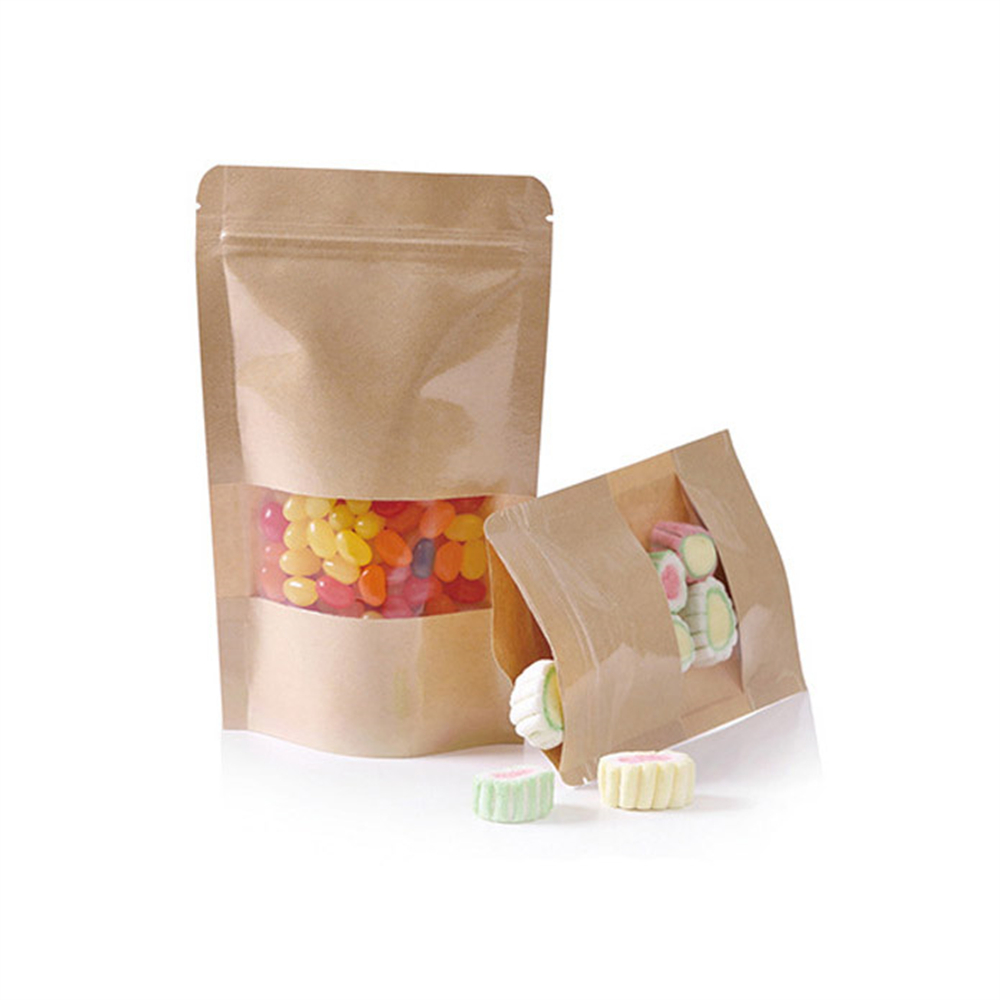 10pcs Zip Lock Kraft Paper Bag - Food Storage Year Supply recension och pris