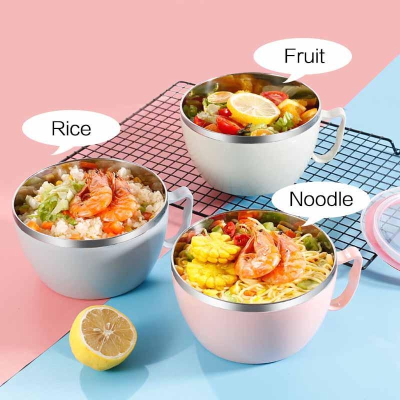 Portable Stainless Steel with  - Food Storage Tupperware recension och pris