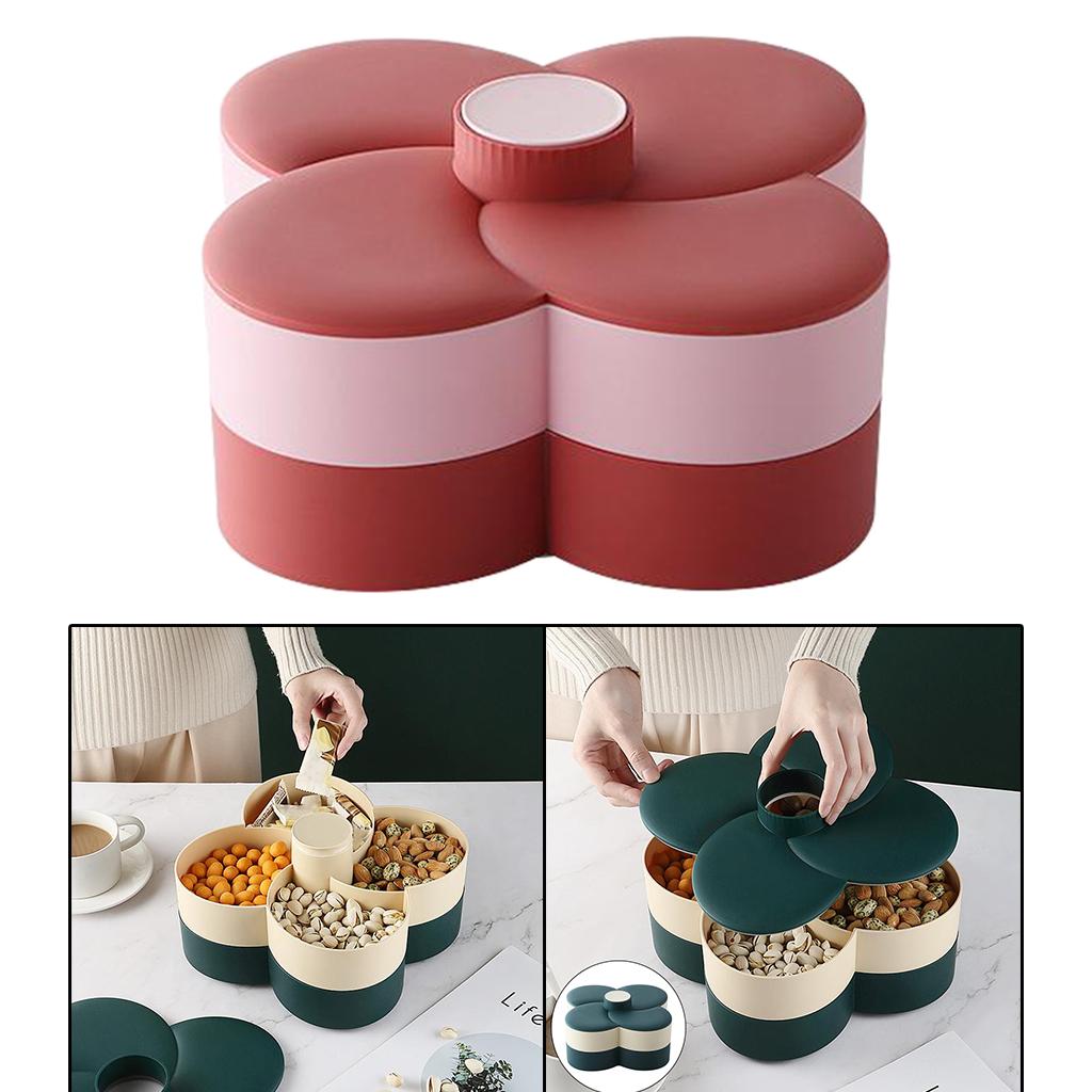 Flower Design Candy Trays with - Food Storage Management recension och pris