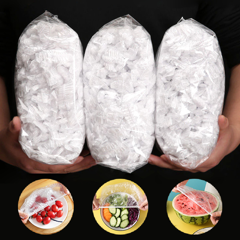 200PCS Disposable Food Cover   - Food Storage Tupperware recension och pris