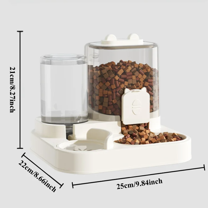 Automatic Feeder Dog Cat Food  - Portion Control Container recension och pris