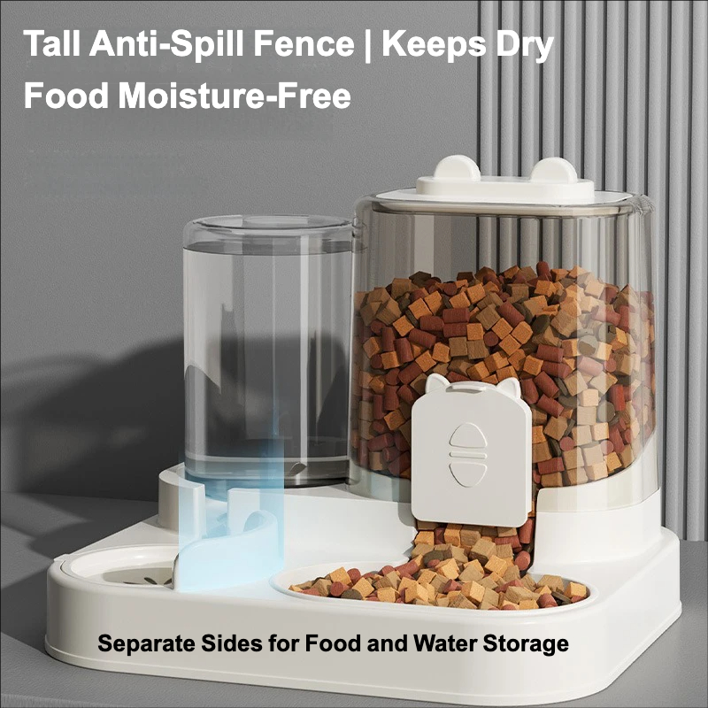 Automatic Feeder Dog Cat Food  - Portion Control Container recension och pris