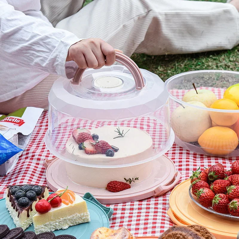 Portable 8 Inch Cake Box Food  - Food Storage Year Supply recension och pris