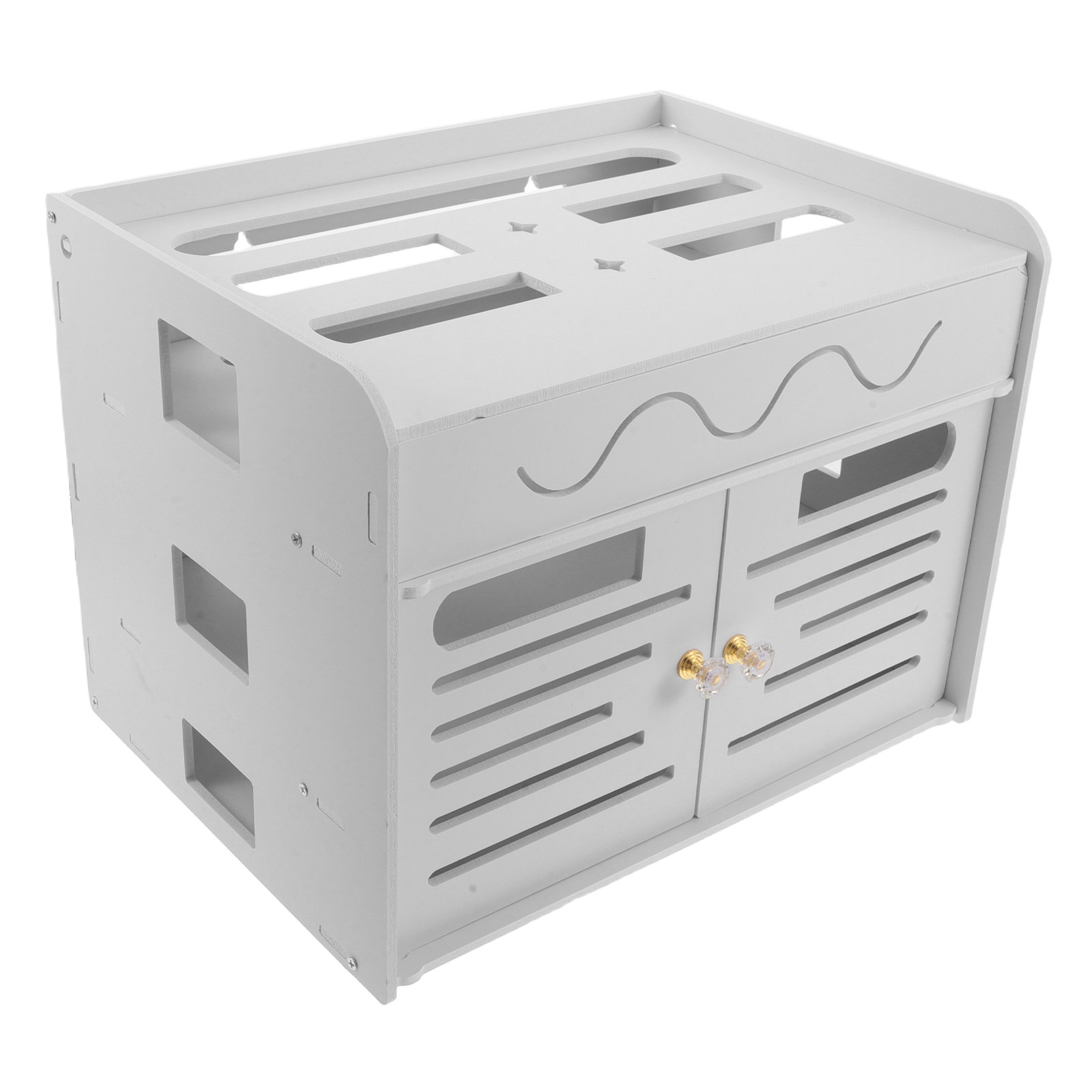 3-Layer WiFi Router Storage Bo - Food Storage Management recension och pris