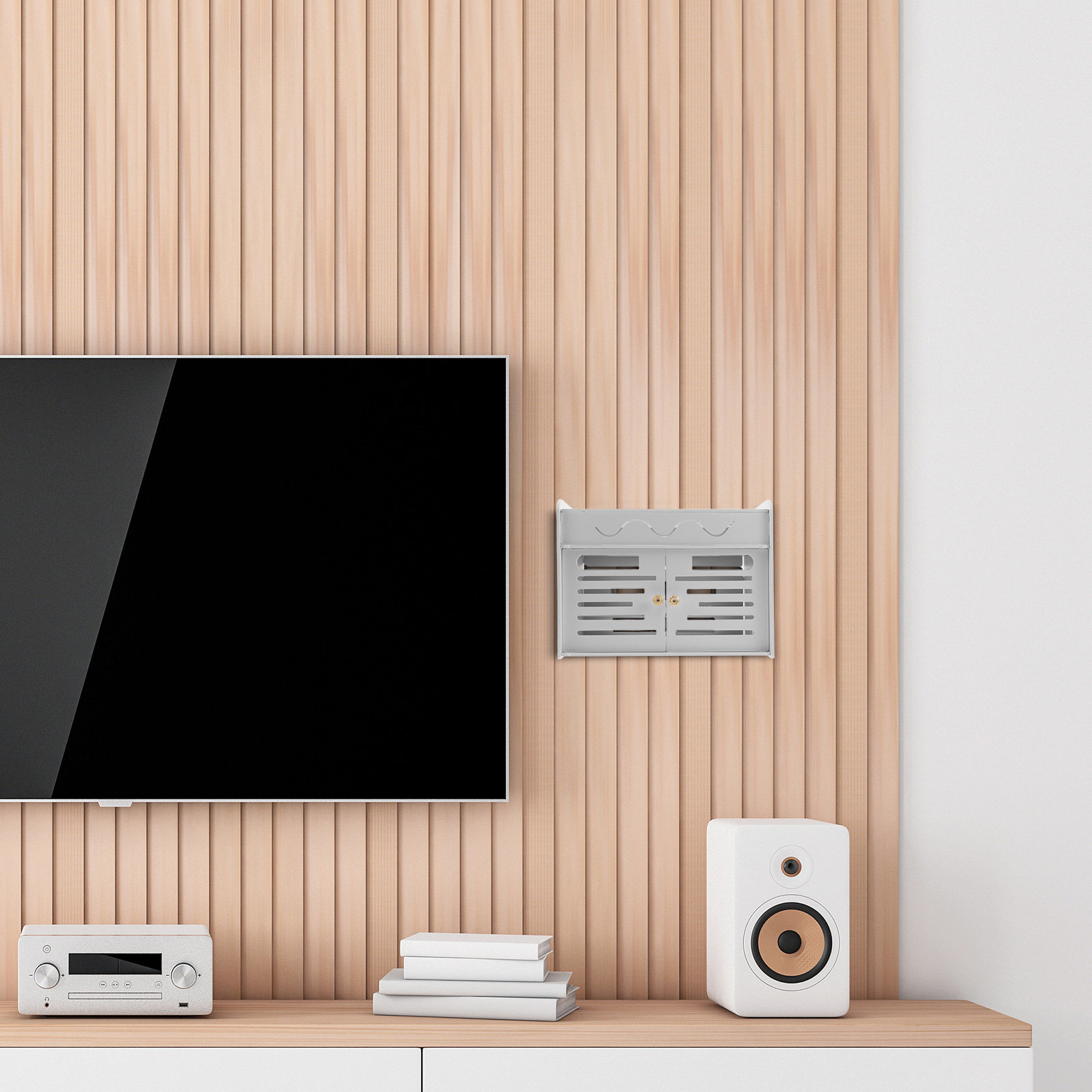 3-Layer WiFi Router Storage Bo - Food Storage Management recension och pris
