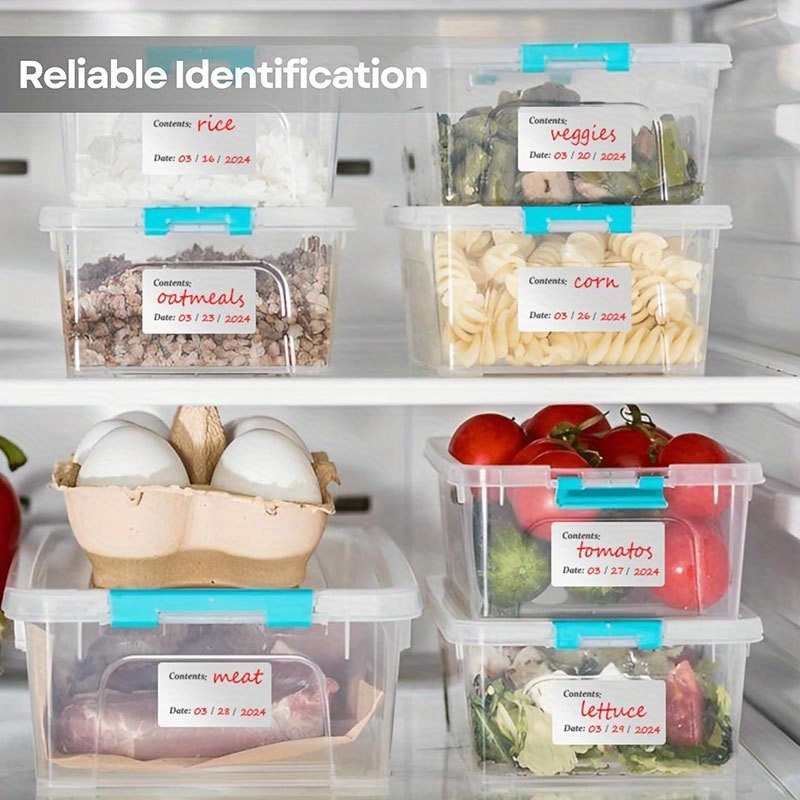 100 Waterproof Removable Freez - Food Storage Notes recension och pris