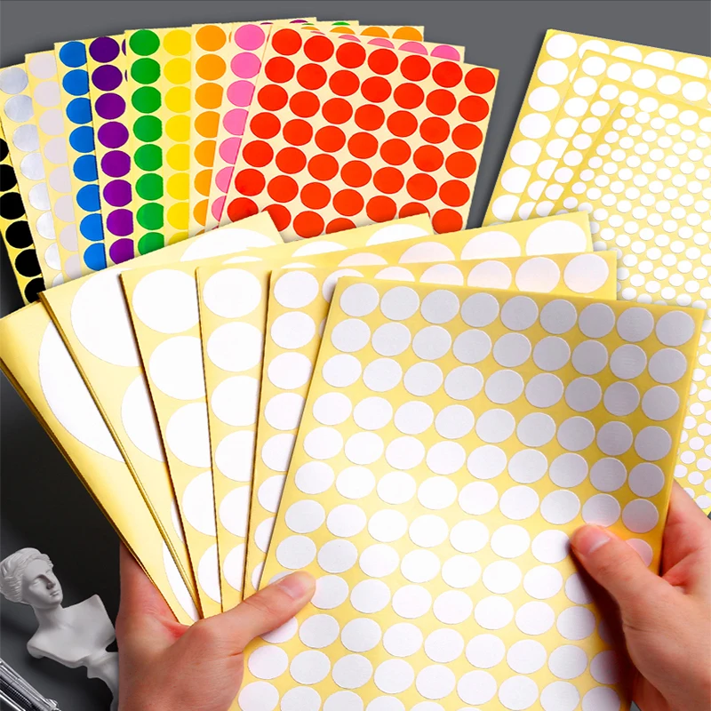 16 Colors Self-Adhesive Round  - Food Storage Year Supply recension och pris