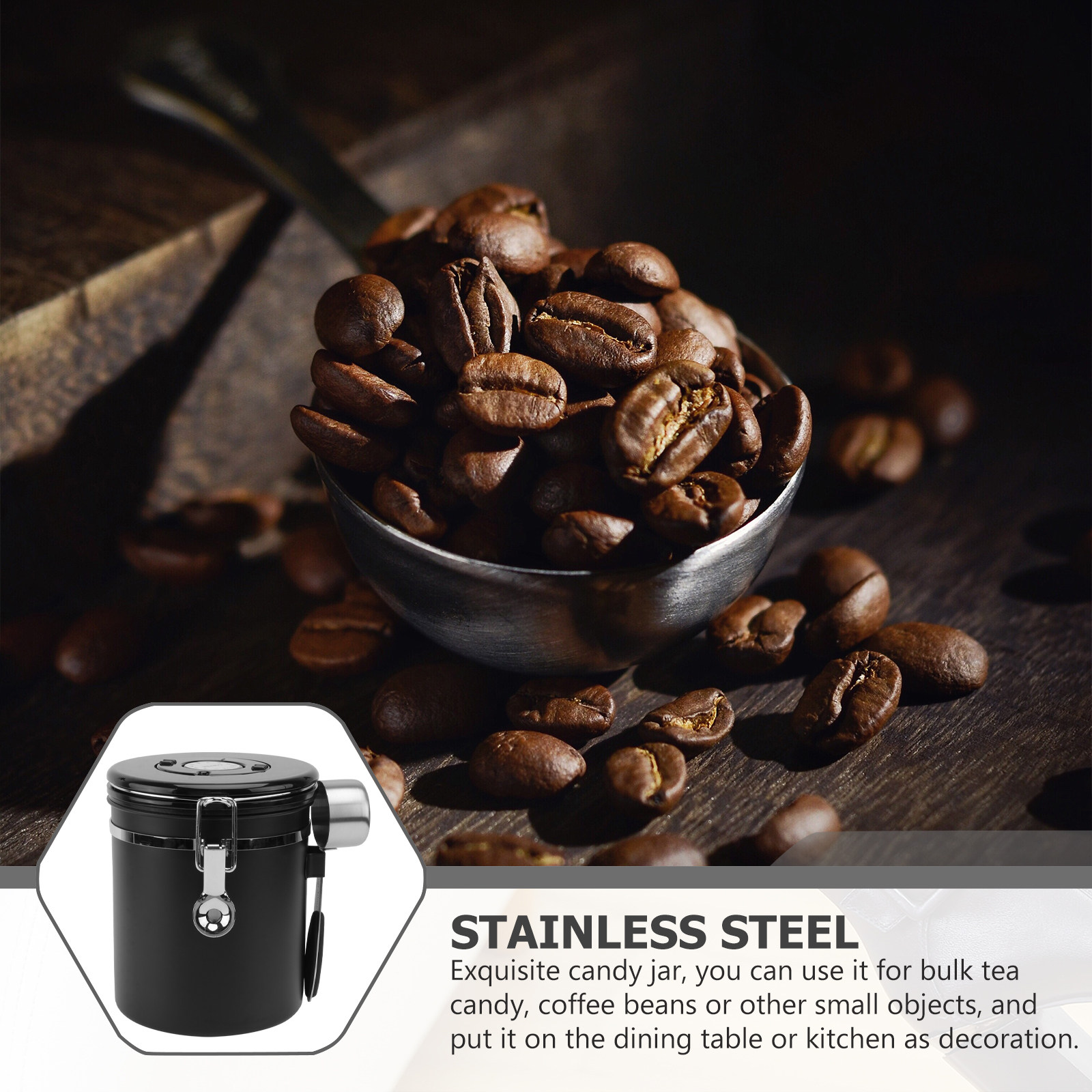 1Pcs Premium Stainless Steel C - Food Storage With Lids recension och pris