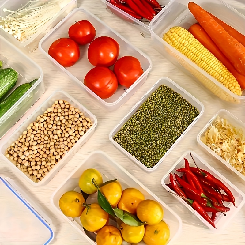 8Pcs Set Includes 4 Containers - Food Storage Design recension och pris