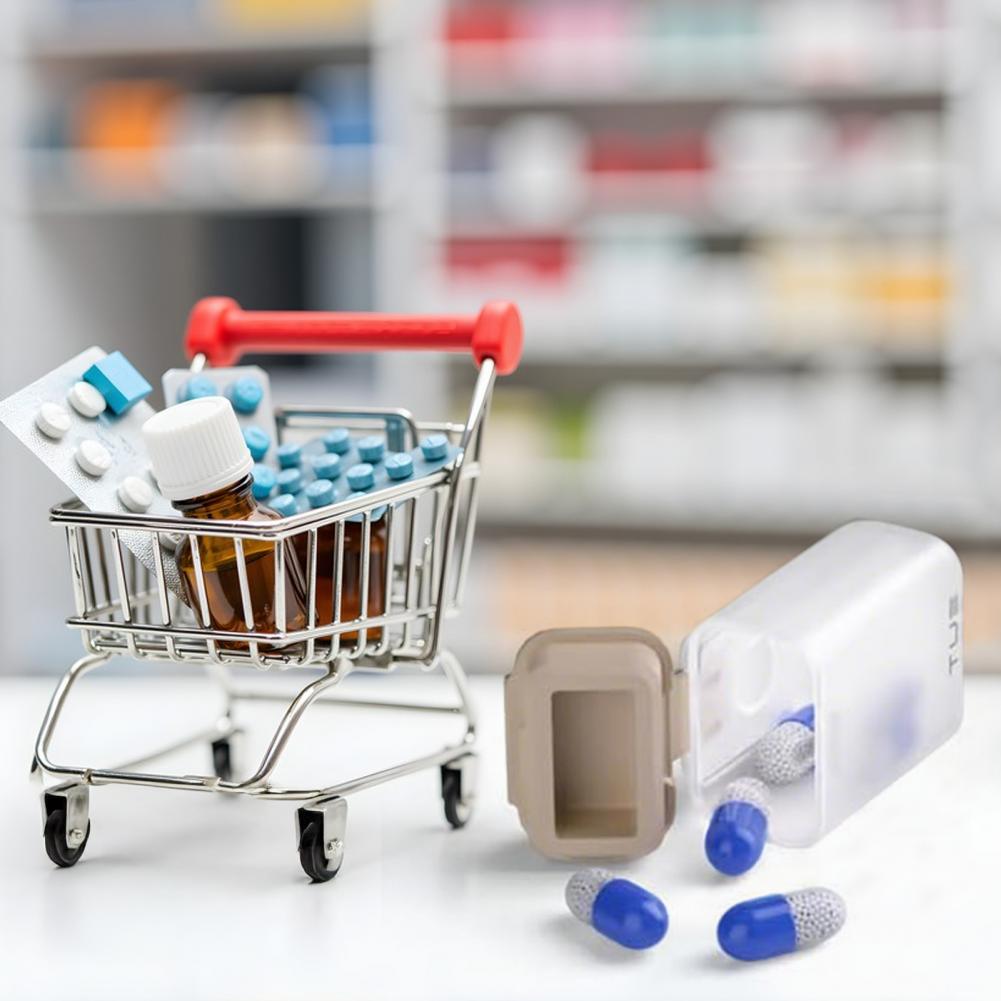 Magnetic Weekly Pill Organizer - Food Storage Management recension och pris