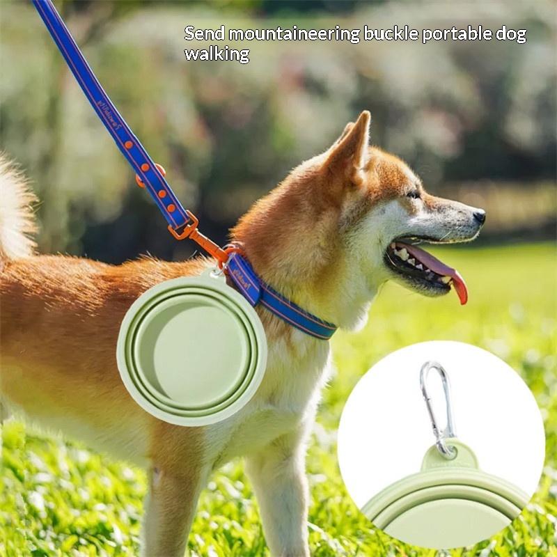 Silicone Dog Food Water Bowl C - Portion Control Container recension och pris