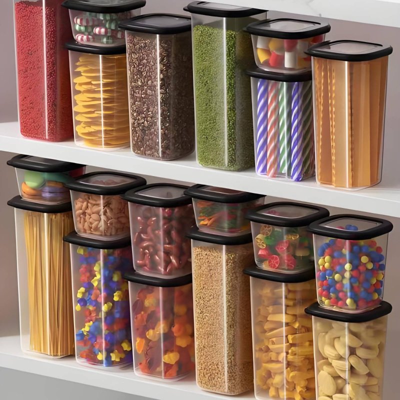 6 Pieces Airtight Food Storage - Food Storage Design recension och pris