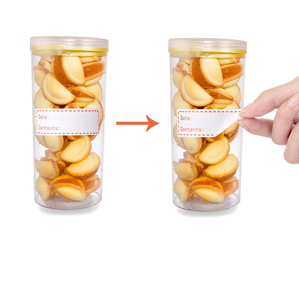 500Pcs Food Storage Labels Rec - Food Storage Notes recension och pris