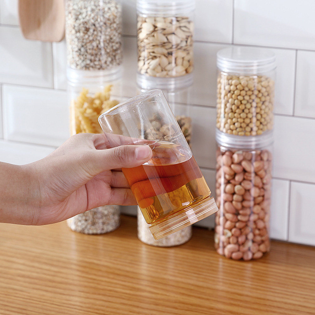 10Pcs Clear High-Grade Plastic - Food Storage With Lids recension och pris