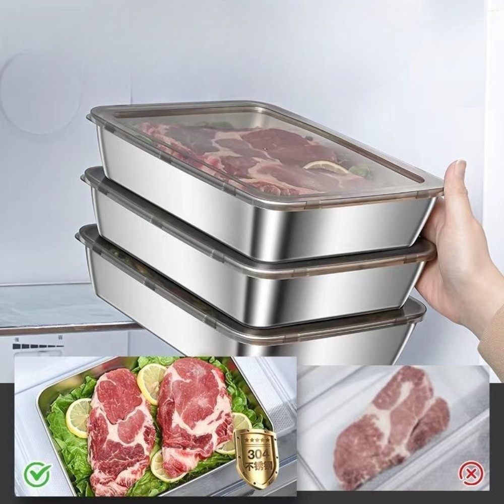 Food Grade Stainless Steel Ser - Food Storage Design recension och pris