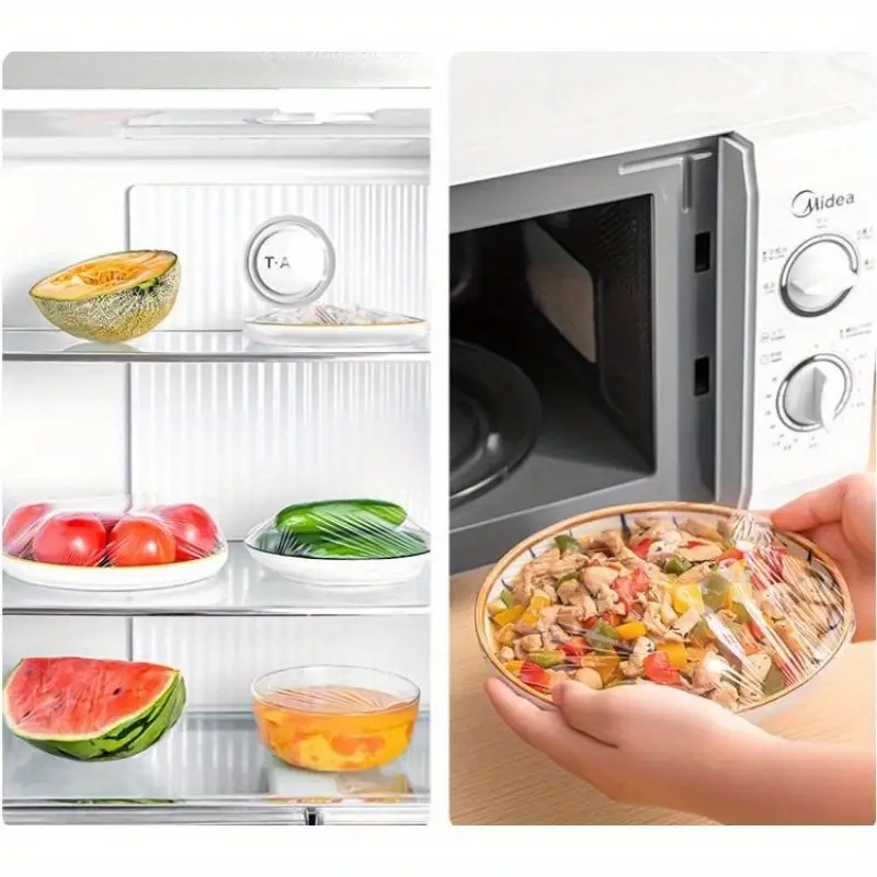 Reusable Disposable Food Cover - Food Storage Tupperware recension och pris