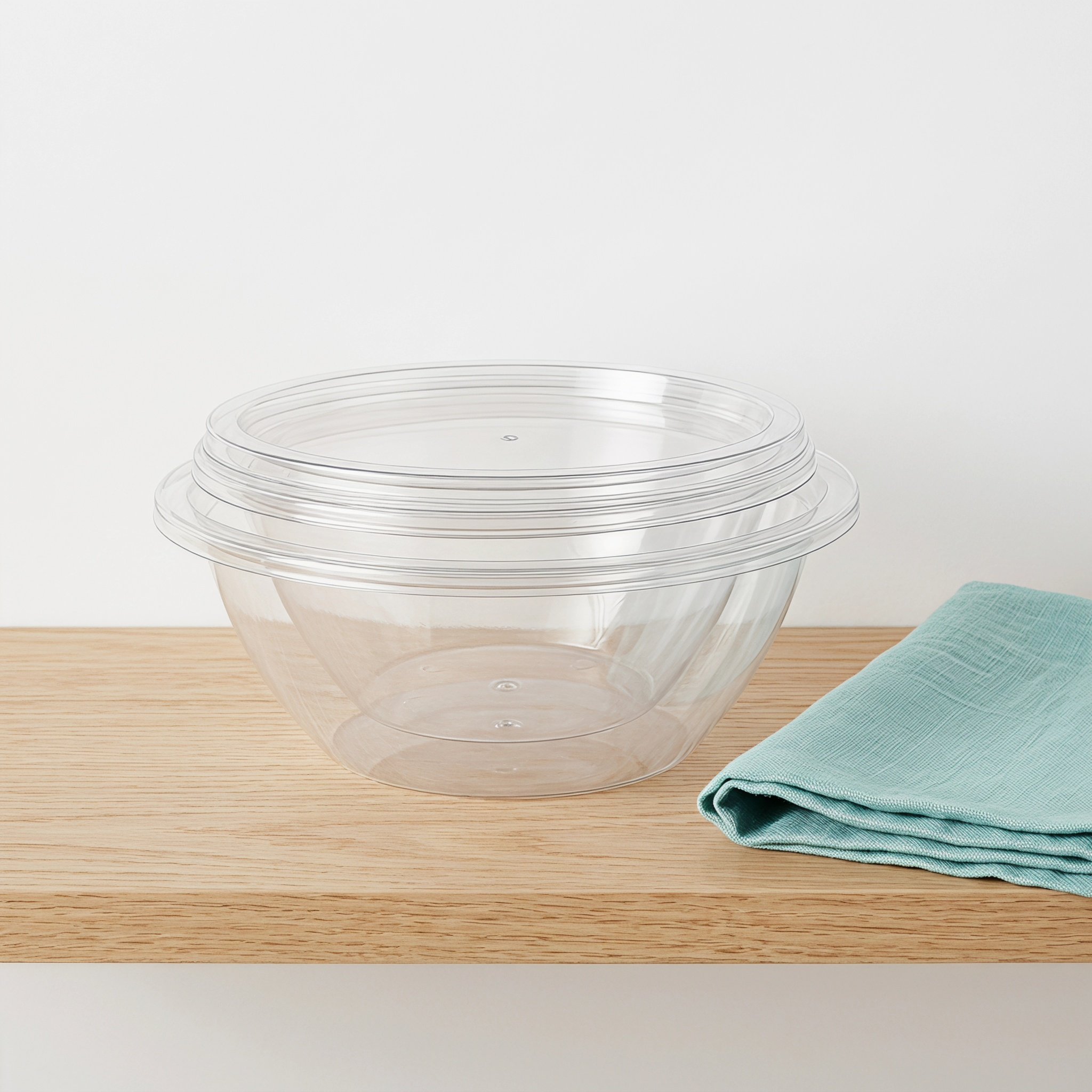 2Sets Clear Plastic Baking Mix - Food Storage With Lids recension och pris
