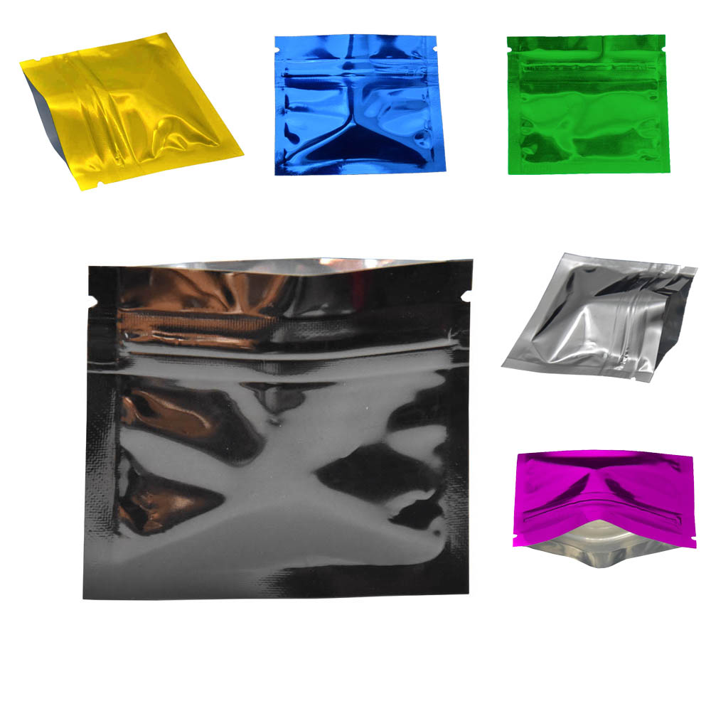 100Pcs Colorful Glossy Aluminu - Food Storage With Lock recension och pris