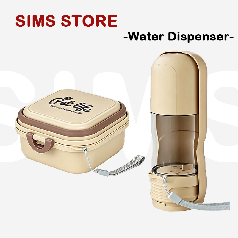 2-in-1 Portable Pet Water Bott - Portion Control Container recension och pris